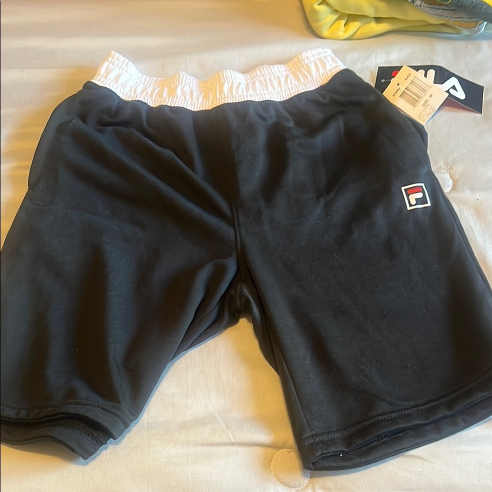 Fila Black Athletic Shorts